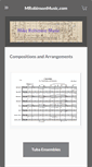 Mobile Screenshot of mrobinsonmusic.com